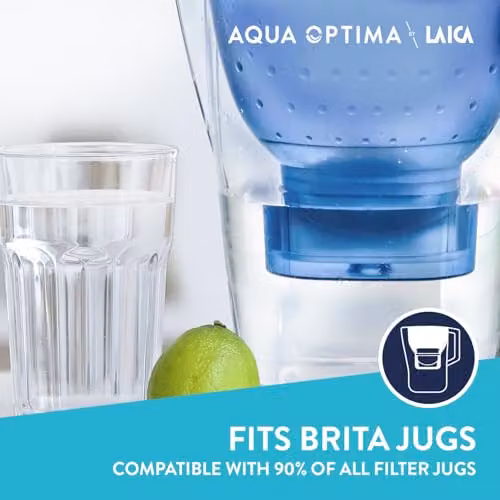 Aqua Optima Evolve+ Water Filter Cartridges, 12 Pack, White – 2