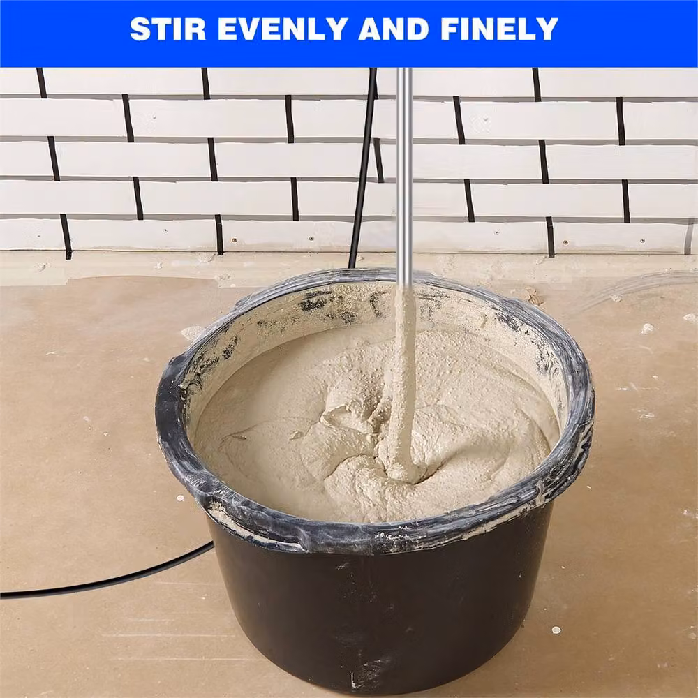 Nordara 3000W Electric Mixer for Drywall, Plaster, Mortar, Render, Paint and Tile Adhesive in Blue – 4