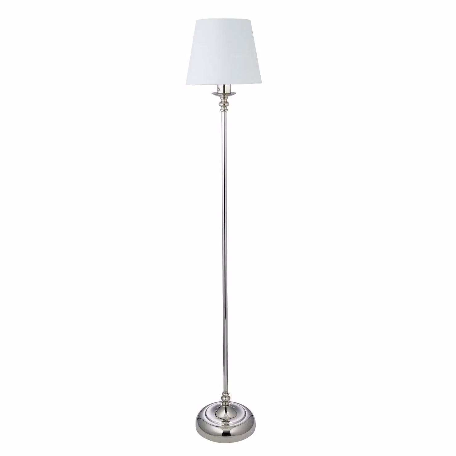 Pagazzi Fable Rechargeable LED Touch Floor Lamp in Polished Chrome and Silver – 4