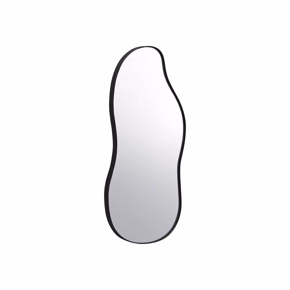 Sweekeek Modern Black Metal Hanging Mirror – 2