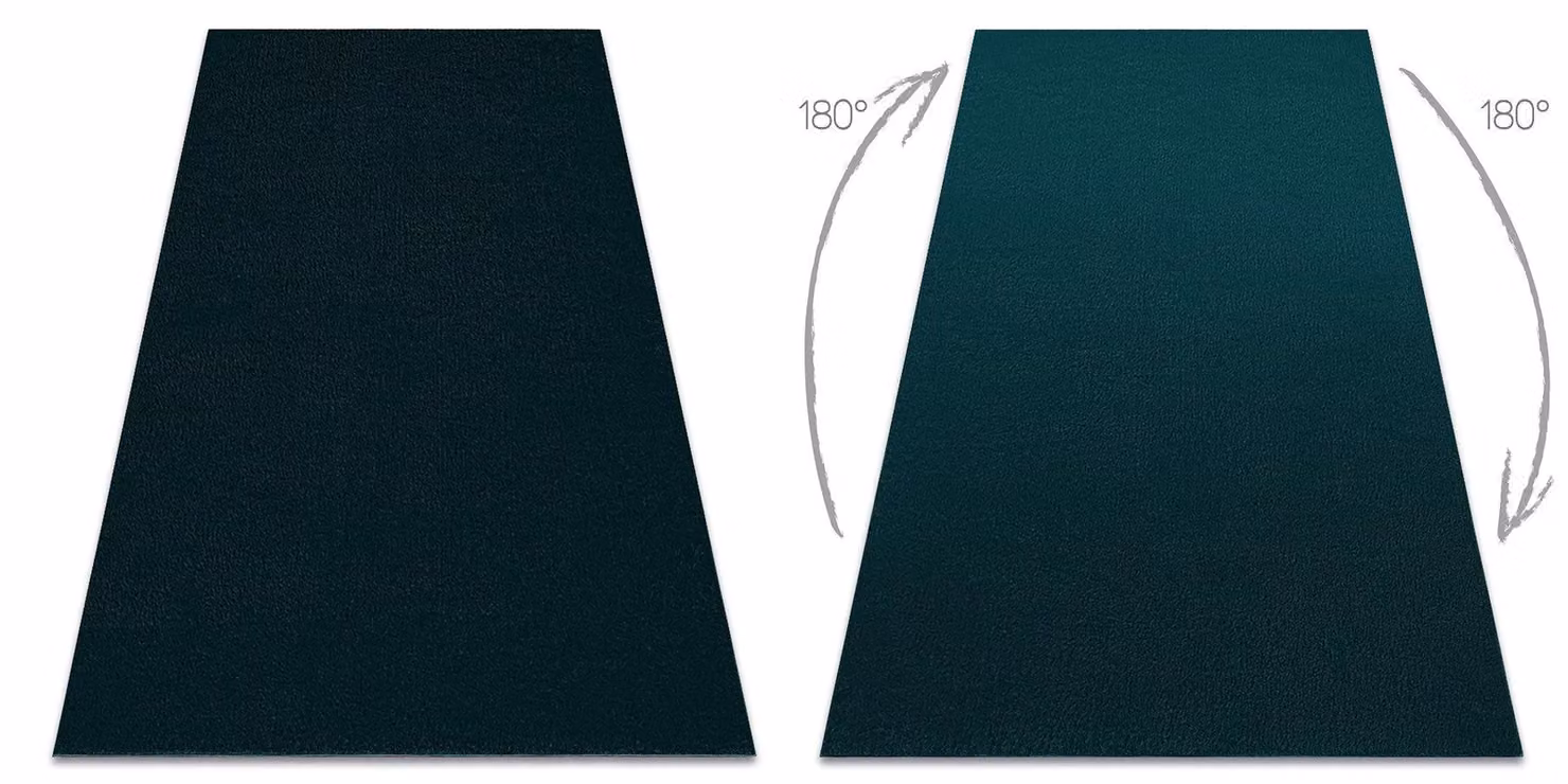 RugsX Lindo Green Rectangular Minimalist Rug, W: 120 cm, D: 170 cm – 2