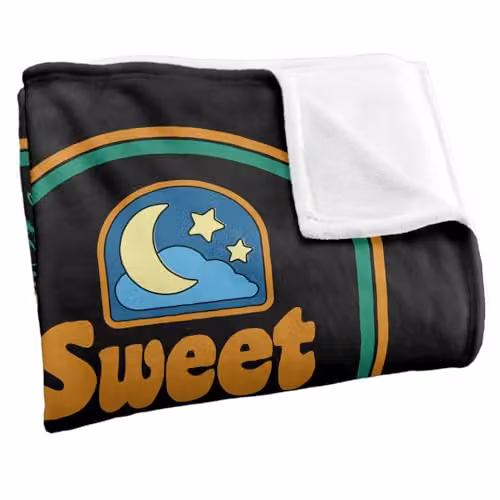 Steven Rhodes Sweet Dreams Multicolour Silky Touch Super Soft Fleece Throw Blanket W/D/H: 152 x 127 cm – 7