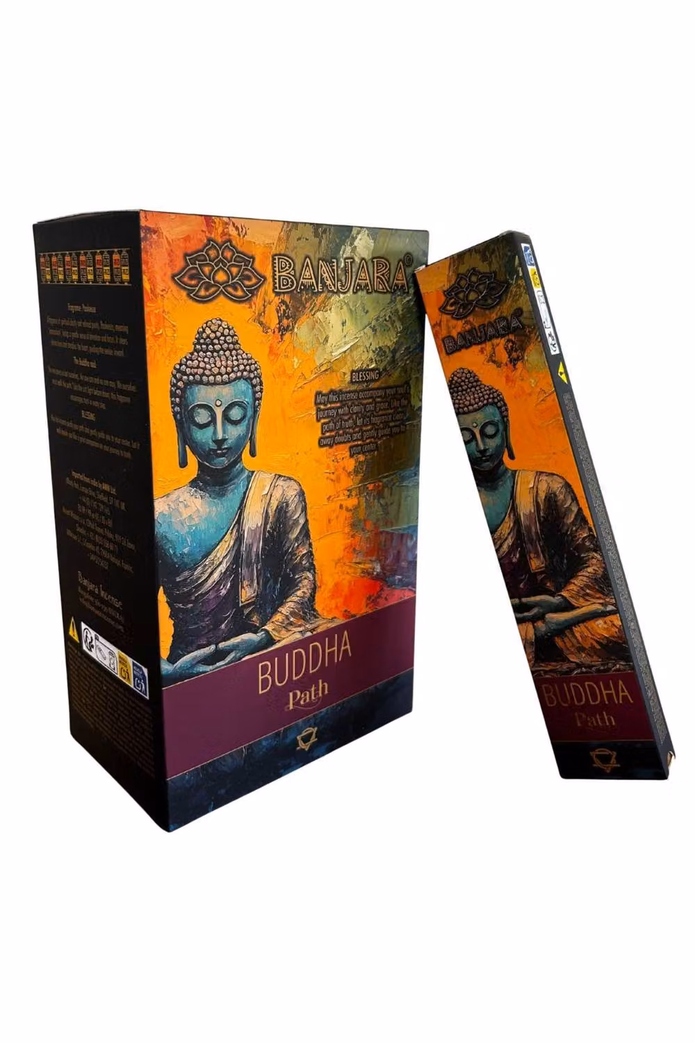 KDMD Banjara Buddha Path Spiced Herbal Incense Sticks in Brown – 3
