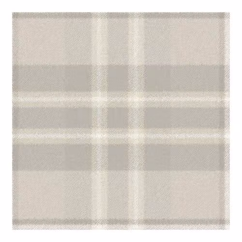 Superfresco Easy Eildon Weave Stone Wallpaper in Beige Checked Pattern