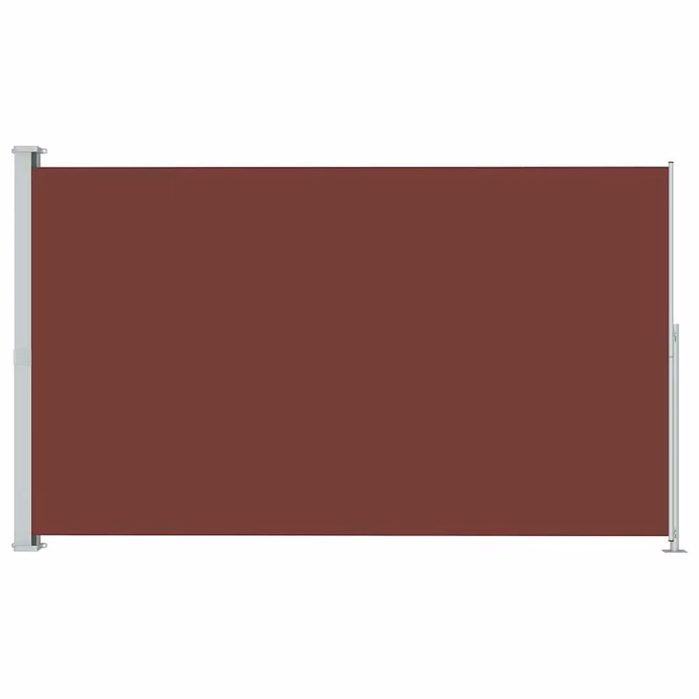 Berkfield Home Brown Retractable Side Awning with Polyester Fabric and Steel Frame, W/D/H: 300 x 180 cm – 2