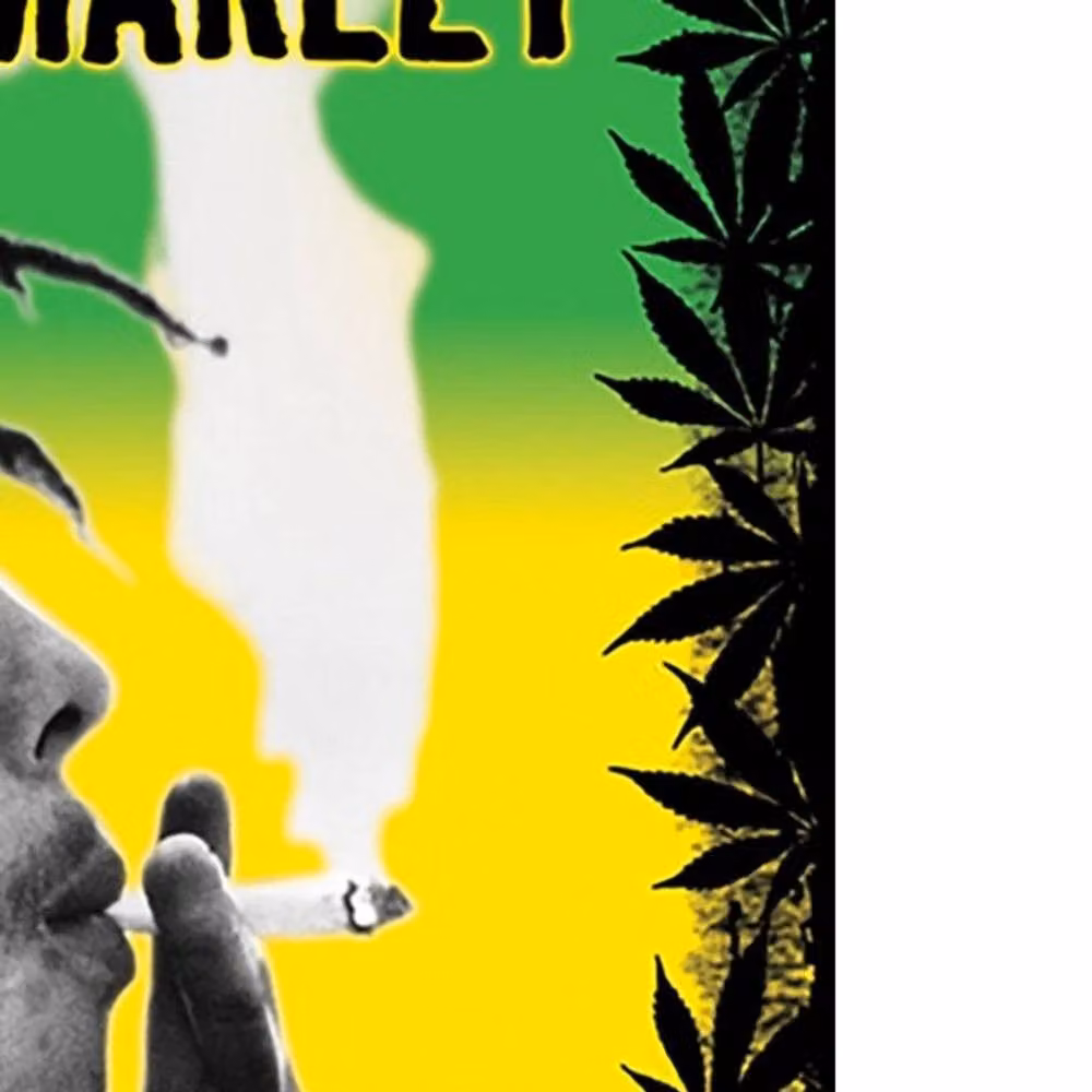 Bob Marley Multicolour Botanical Herb Paper Poster – 2