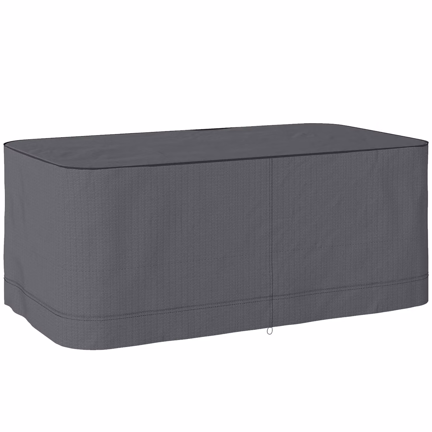Outsunny Grey Waterproof Polyester Sofa Furniture Cover with Elastic Band – 2
