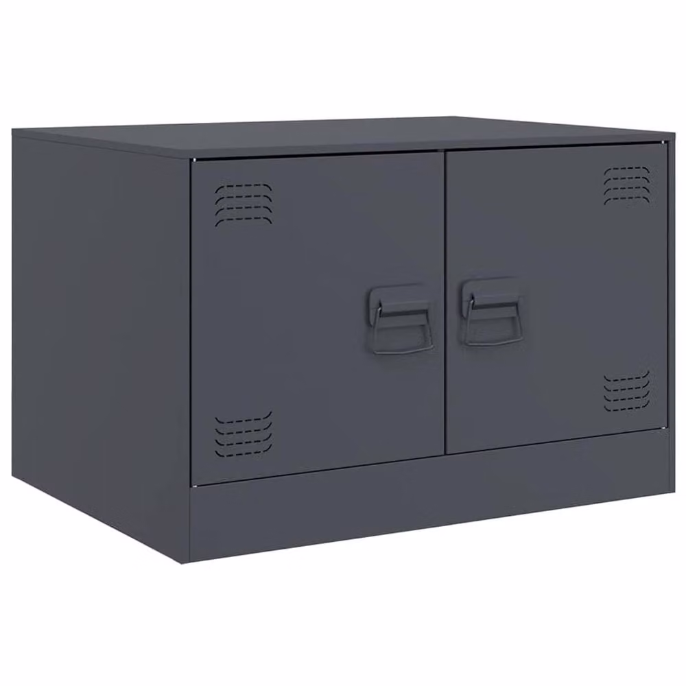 Berkfield Home Sturdy Metal Coffee Table in Anthracite, W/D/H: 67 x 50 x 44 cm – 3
