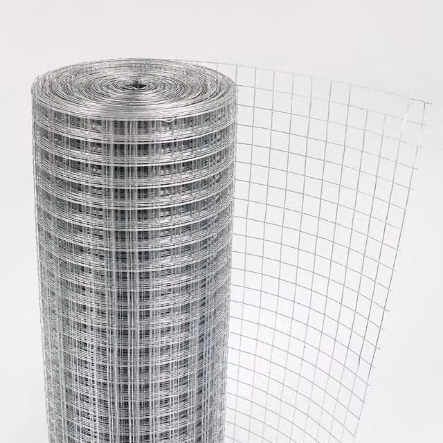 Actiaspet Grey Galvanised Steel Welded Wire Mesh, 15m, Mesh Size: 2.54 x 2.54 cm