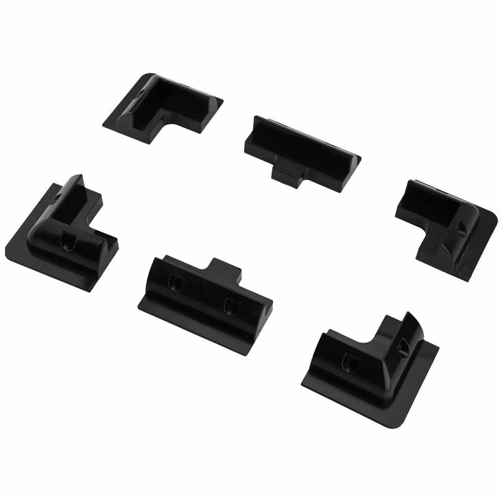 VOGREX Solar Panel Roof Mount Bracket Kit for RV and Campervan in Black – 3