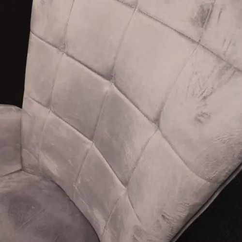Kosy Koala Grey Velvet Rocking Chair Recliner with Footstool – 2
