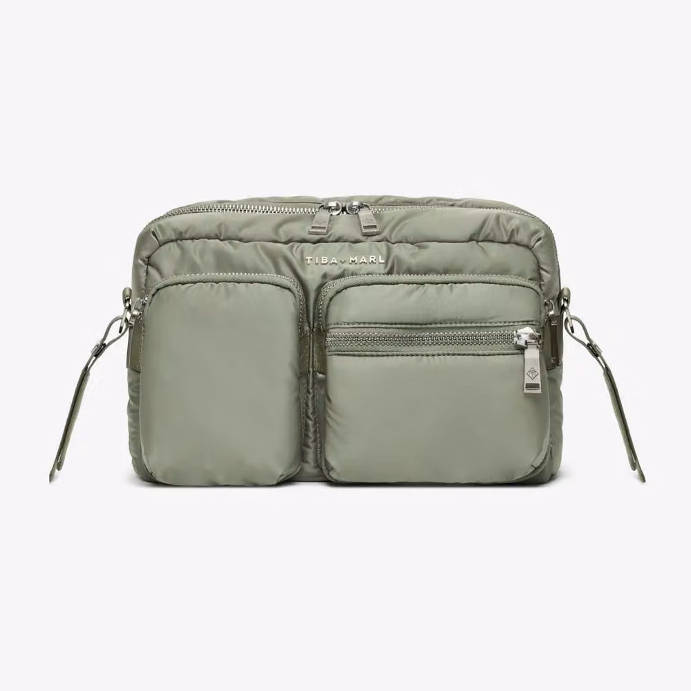 Tiba + Marl Axel Buggy Organiser and Changing Bag in Sage Green – 3