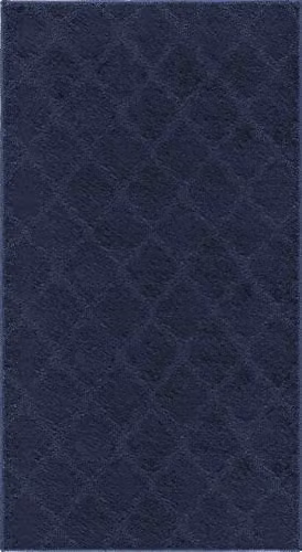 Desire Rugs Ivy Non-Slip Trellis Design Machine Washable Kitchen Floor Mat, Blue, W: 80 cm, D: 150 cm – 4