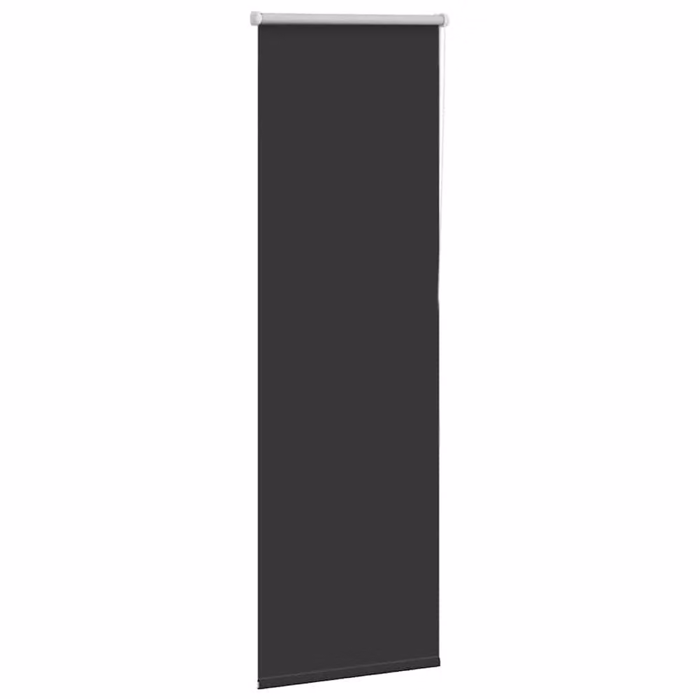 Berkfield Home Blackout Roller Blind, Black Polyester, W: 55 cm, H: 130 cm – 3