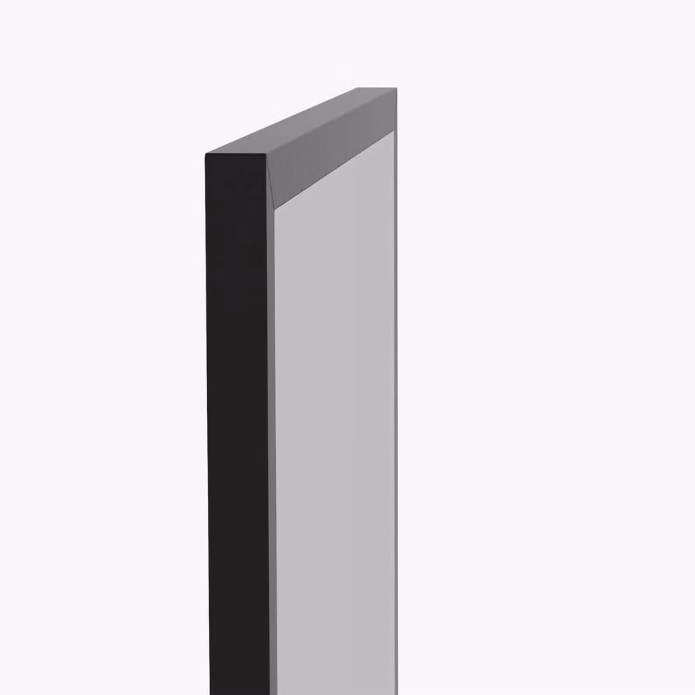 Havendro Rectangular Wall Bathroom Mirror in Black, W: 70 cm, H: 50 cm – 2