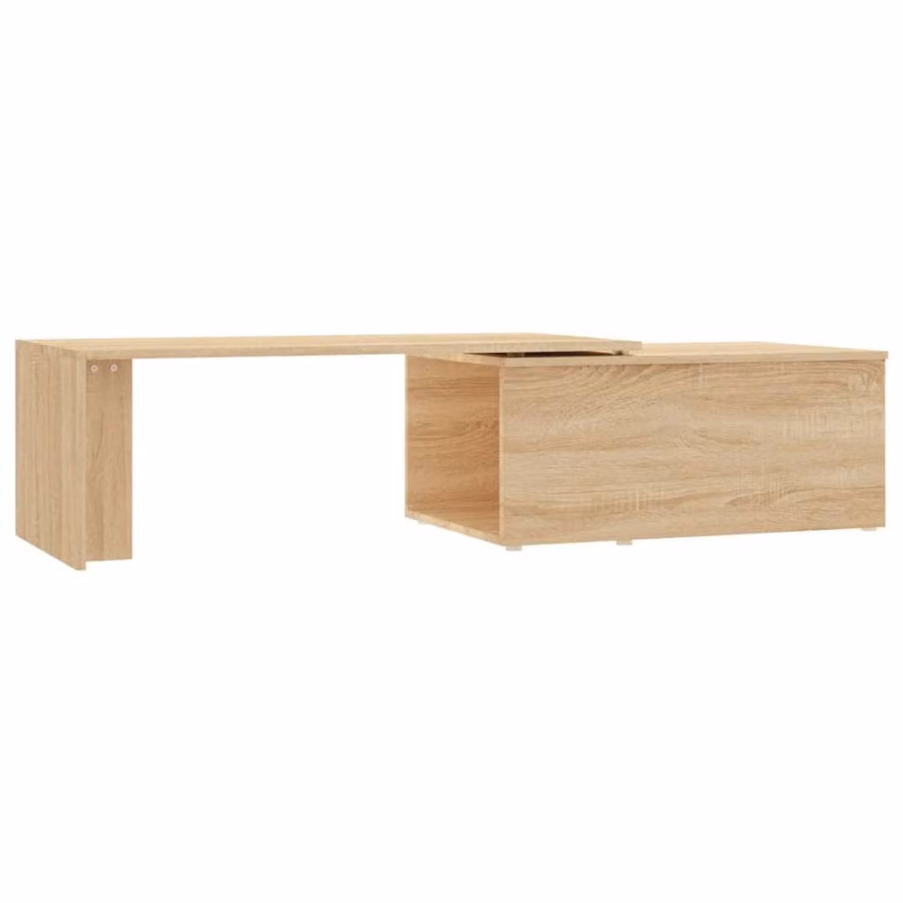 Berkfield Home Sonoma Oak Coffee Table in Beige, W: 150 cm, D: 50 cm, H: 35 cm – 2