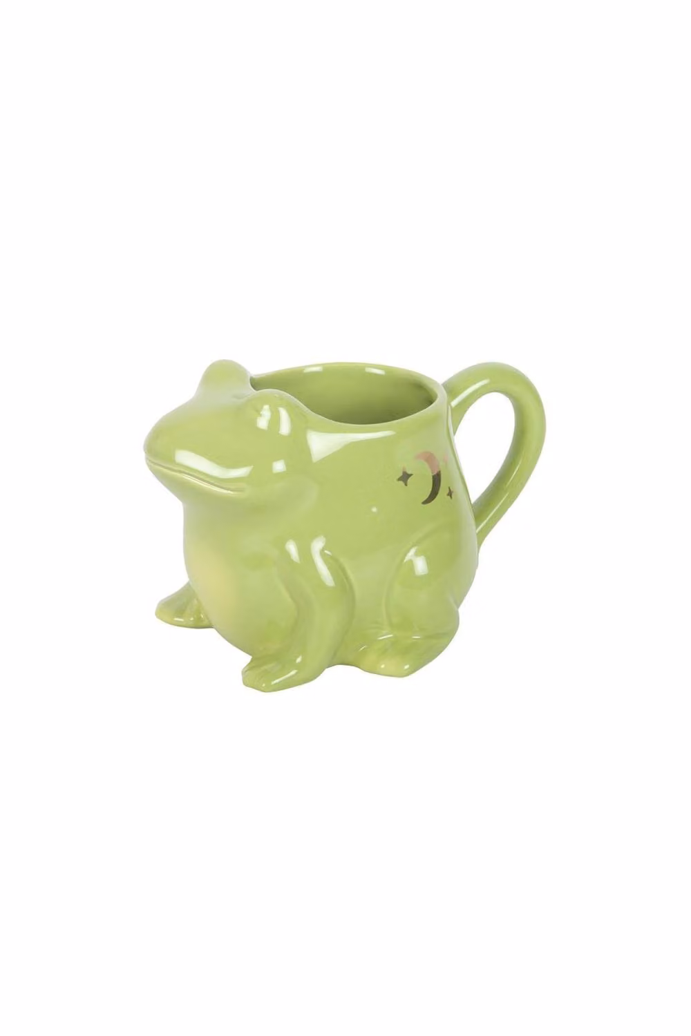 KDMD Luna Frog-Shaped Ceramic Mug in Green – 2
