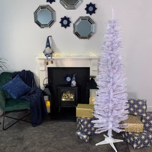 Samuel Alexander White Christmas Tree, Height: 180 cm – 1