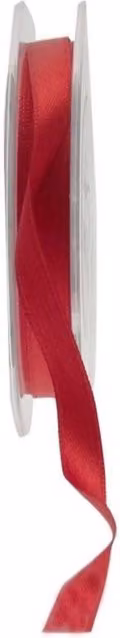 KDMD Deep Red Satin Ribbon, 10mm, 3 Pack