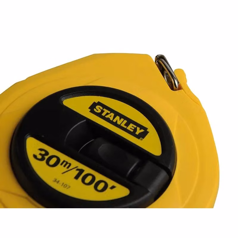 Stanley Steel Long Tape Measure, 30m/100ft, Yellow and Multicolour – 2