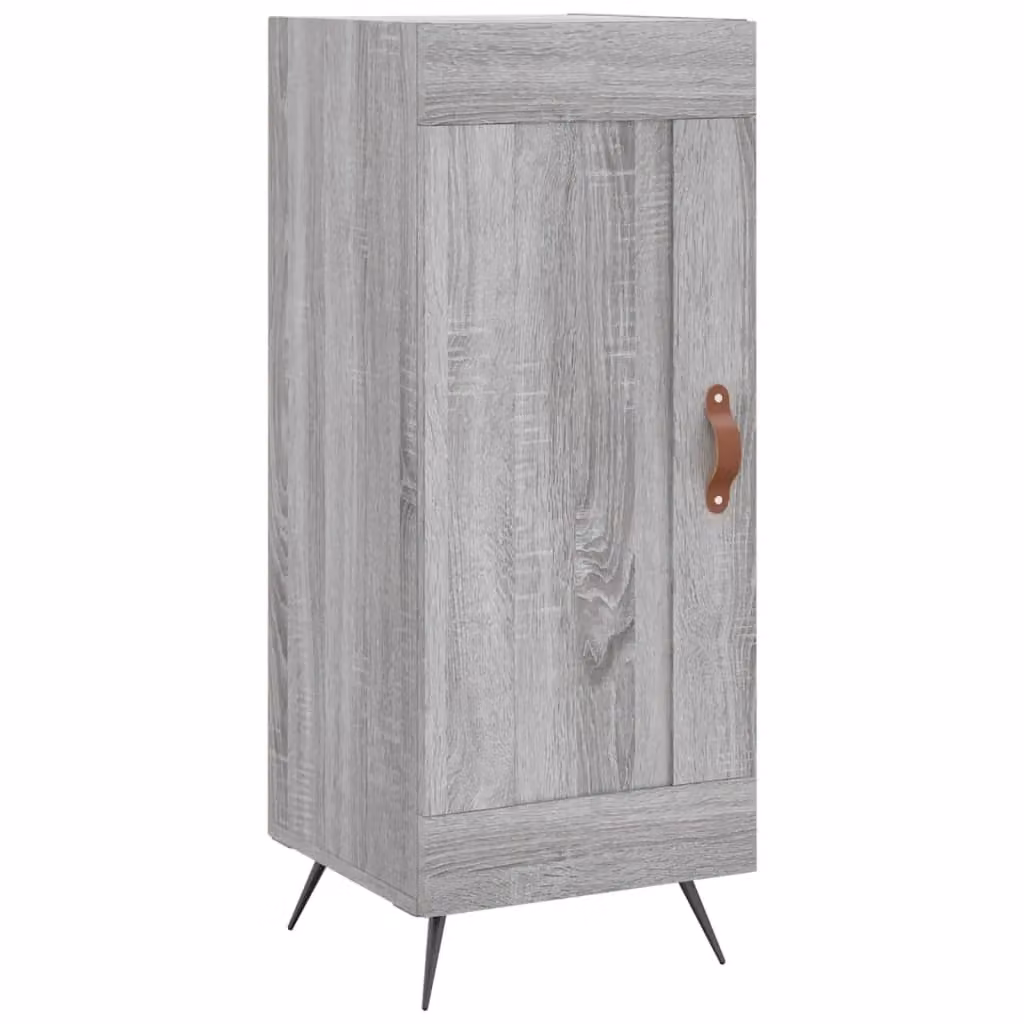 Berkfield Home Grey Sonoma Modern Sideboard in Engineered Wood W/D/H: 34.5 x 34.5 x 90 cm – 2