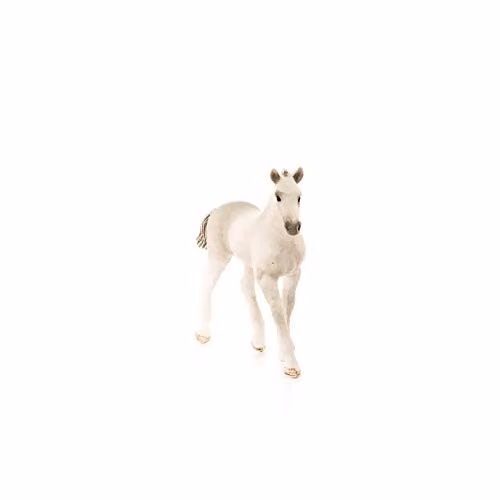 Schleich Horse Club Holsteiner Foal Toy Figurine in White and Multicolour