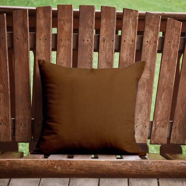 Roseley Brown Water Resistant Polyester Cushions