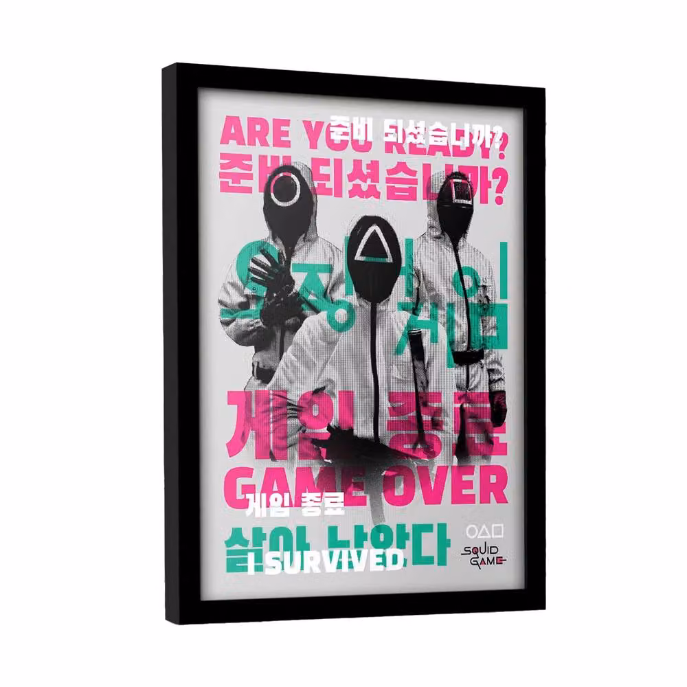 Netflix I Survived Multicolour Framed Paper Poster – 2