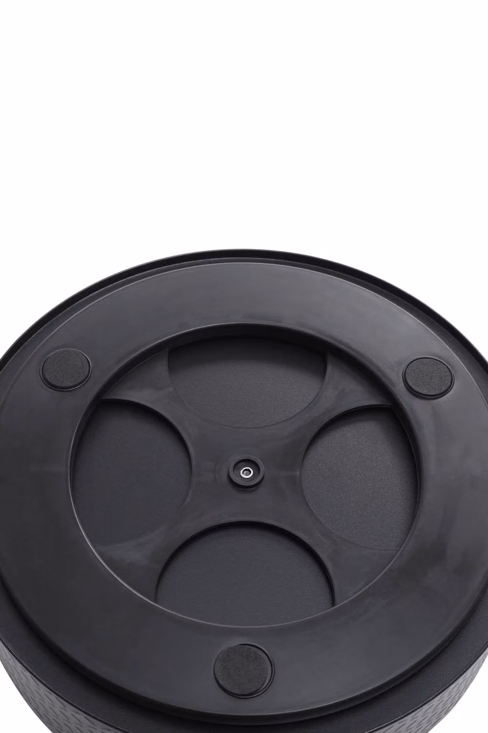 Garden Sanctuary Rotating Metal Spice Rack Organiser in Black – 3