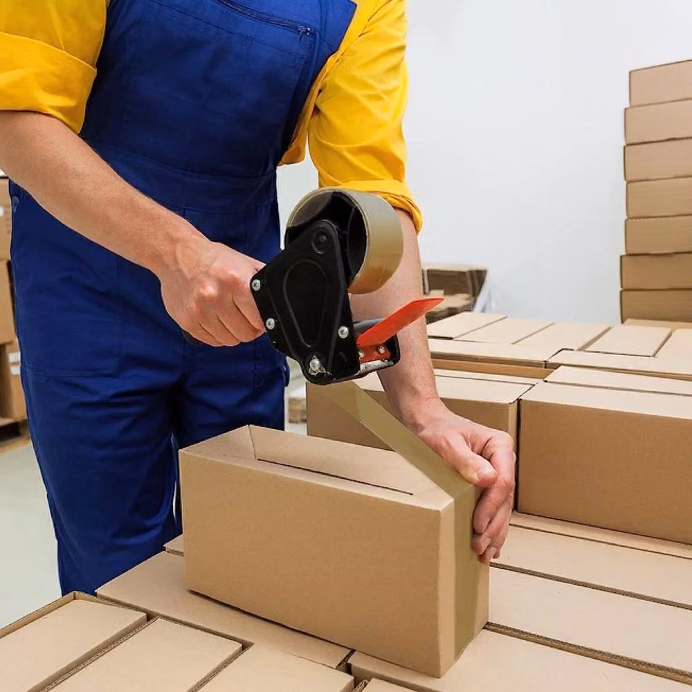 NESTLUNE Brown Paper Packing Tape, Width: 48 mm, Length: 66 m – 2