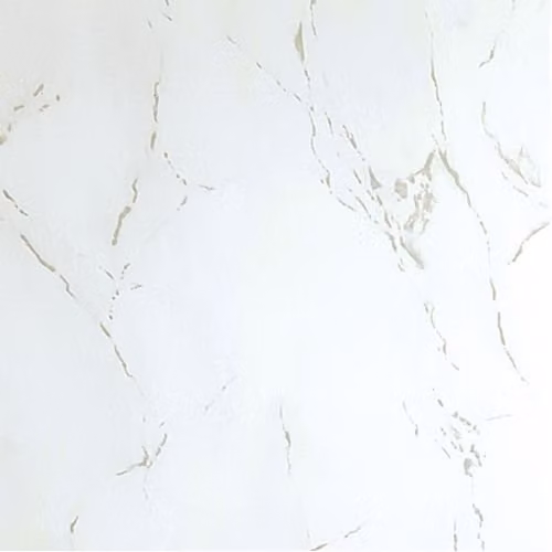 Storm White Marble Stone Look Bathroom Wall Panel W/H/D: 100 x 240 x 1 cm