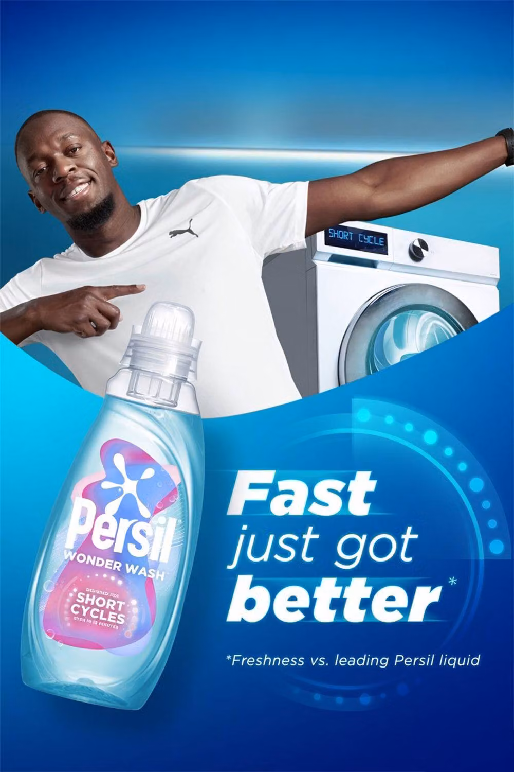 Persil Wonder Wash Non Bio Liquid Detergent Pure Heaven Scent 2.16L, 4 Pack – 3
