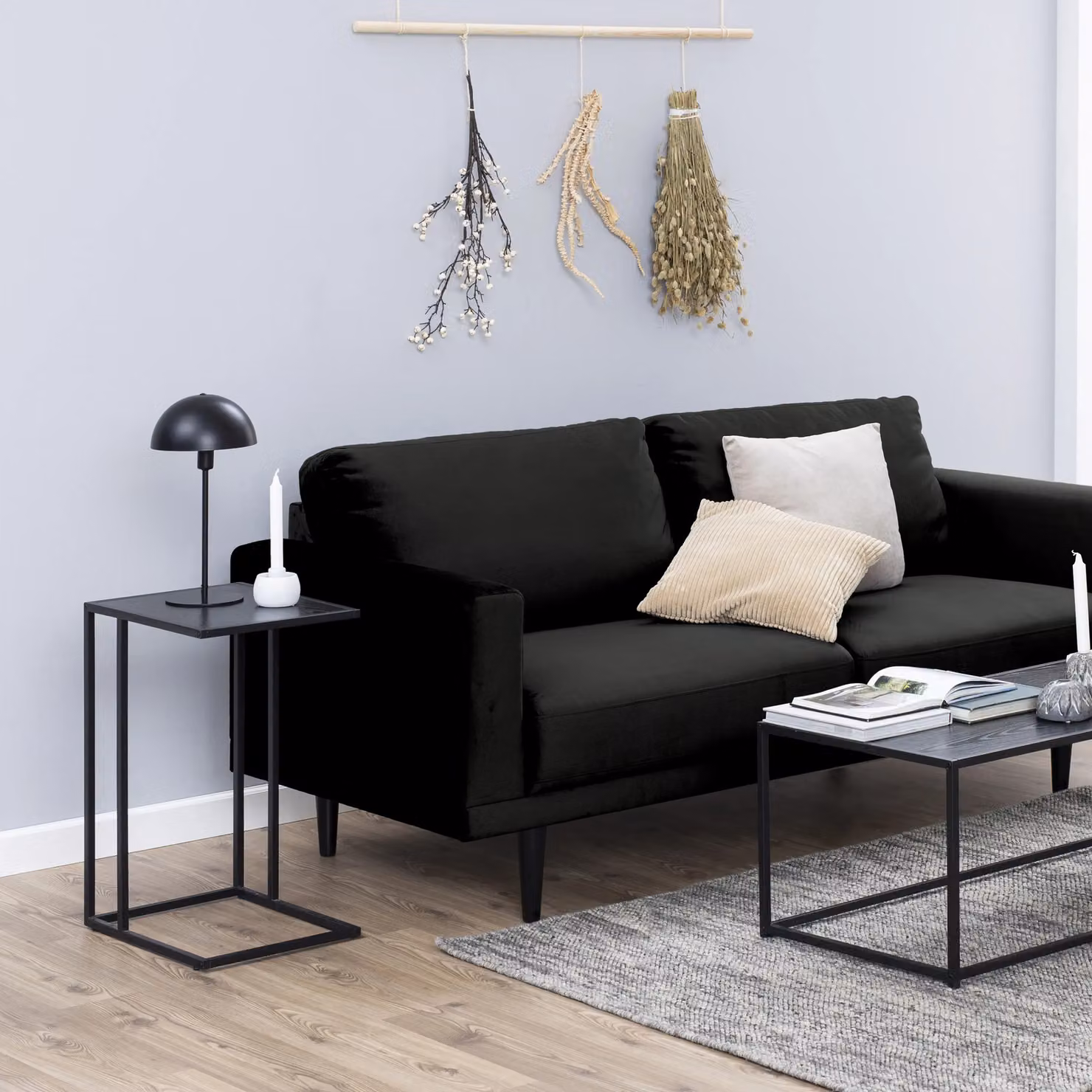 Furniture To Go Seaford Black Metal Side Table – 3