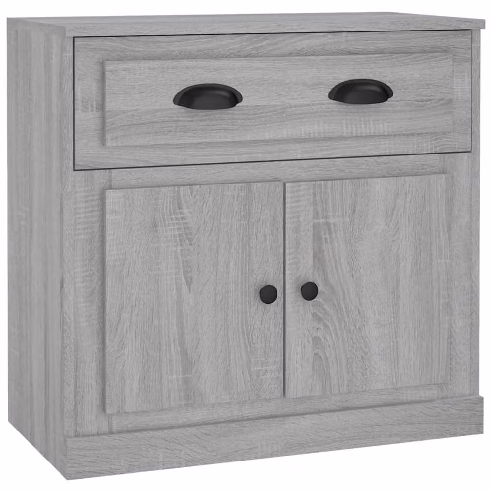 Berkfield Home Modern Grey Sonoma Sideboard in Engineered Wood W/D/H: 70 x 35.5 x 67.5 cm – 2