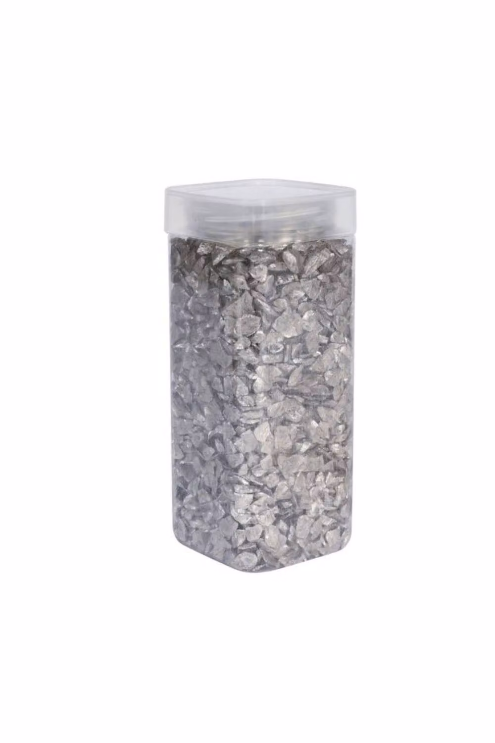 KDMD Pearlised Silver Glass Pebbles, 750g per pack, 3 Pack – 2