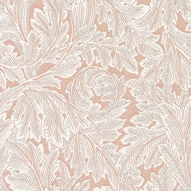 William Morris Acanthus Weave Fabric in Pink