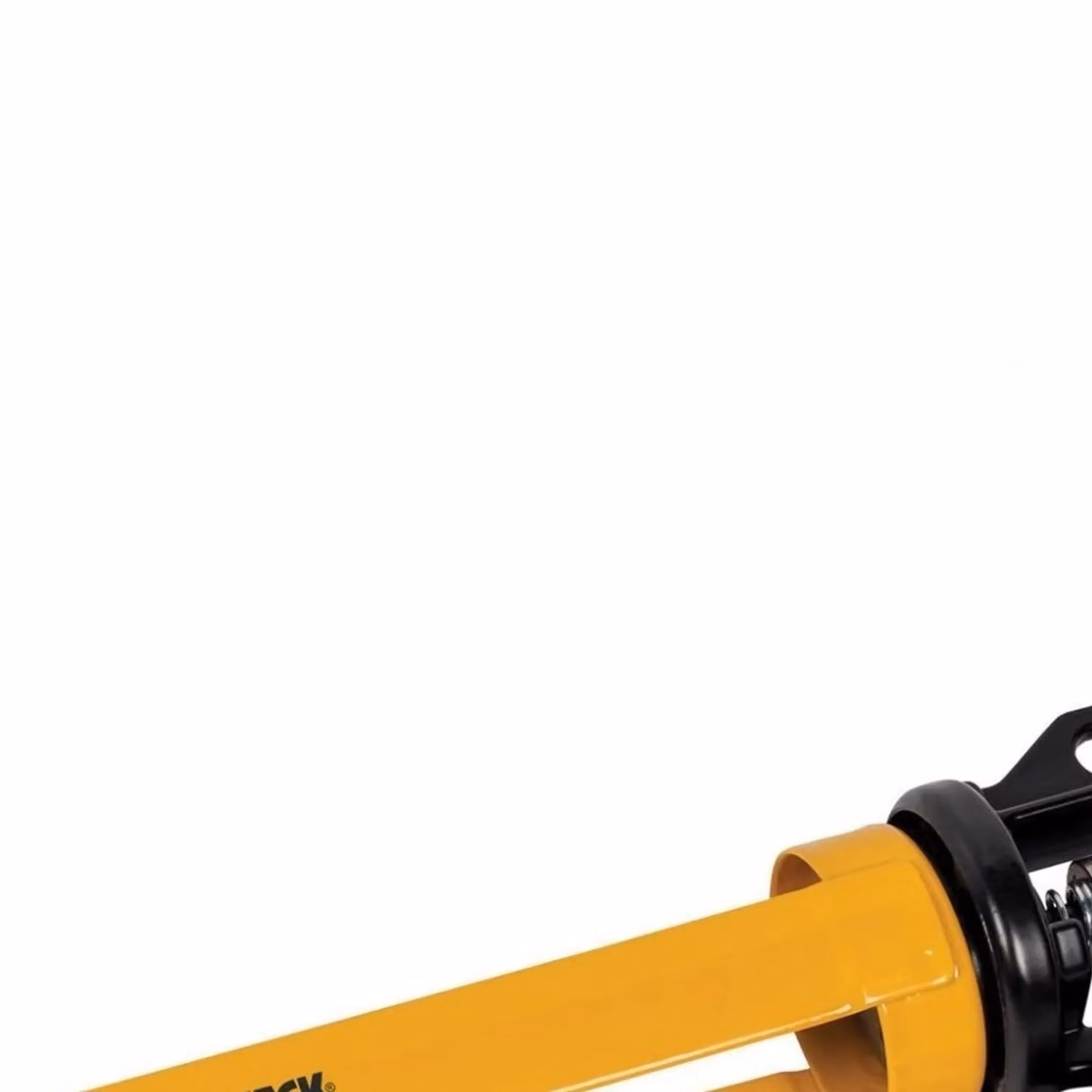 Roughneck Heavy-duty Non-drip Adhesive Gun, Yellow and Multicolour, 280mm – 2