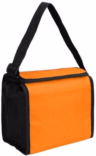 Derby Of Sweden 4L Insulated Colour Block Cooler Bag in Orange – 1