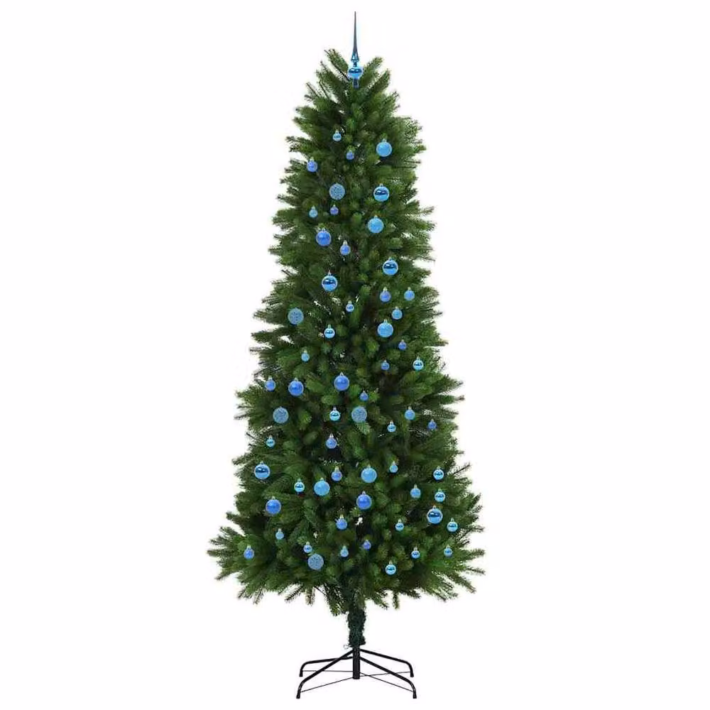 Berkfield Home Realistic Green Christmas Tree with 300 LEDs and Stand, Height: 240 cm – 4