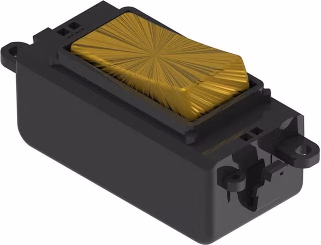 ENER-J Pro Series Wireless Kinetic Grid Switch in Antique Brass Gold