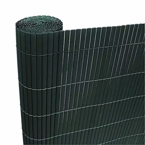 True Products Artificial Bamboo Slat Privacy Screening, Green, Height: 180 cm – 2