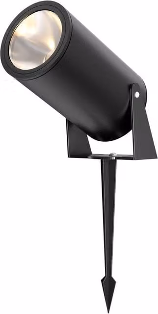 Netlighting Bern Outdoor LED Ground Spike Light in Grey, 2800lm, 3000K Warm White, IP65 – 1