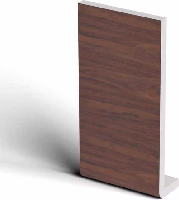 Freefoam Brown Plastic Fascia Capping Board