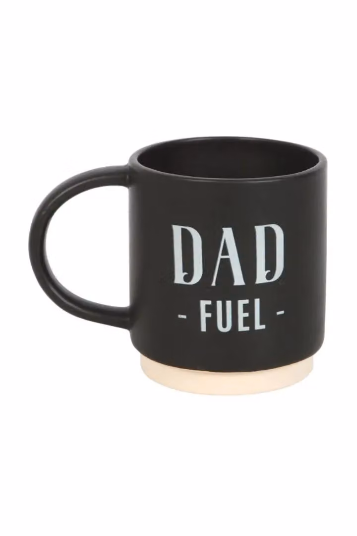 KDMD Dad Fuel Ceramic Mug and Coffee Scoop Clip in Black – 2