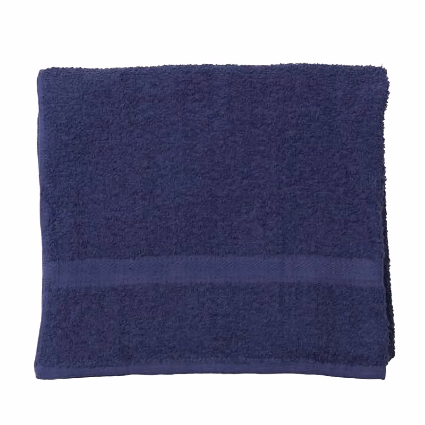 Towel City Classic Blue Cotton Terry Bath Towel with Hanging Loop – 2