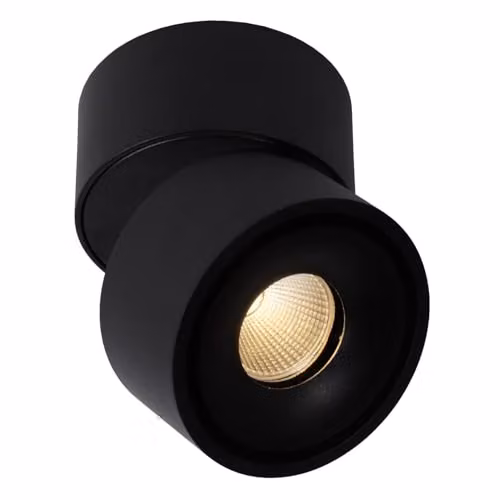 Lucide Yumiko Dimmable and Adjustable Surface Mounted LED Ceiling Spotlight in Black – 3