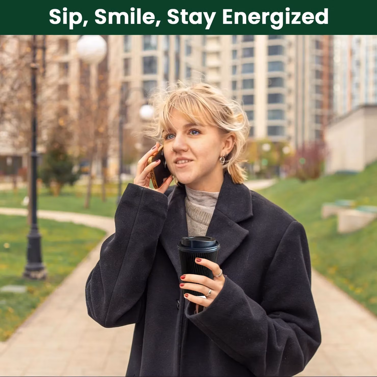 ECONX 250 Disposable 12oz Paper Coffee Cups with Lids, Triple Walled Insulated Ripple Design for Hot and Cold Drinks, Black – 11