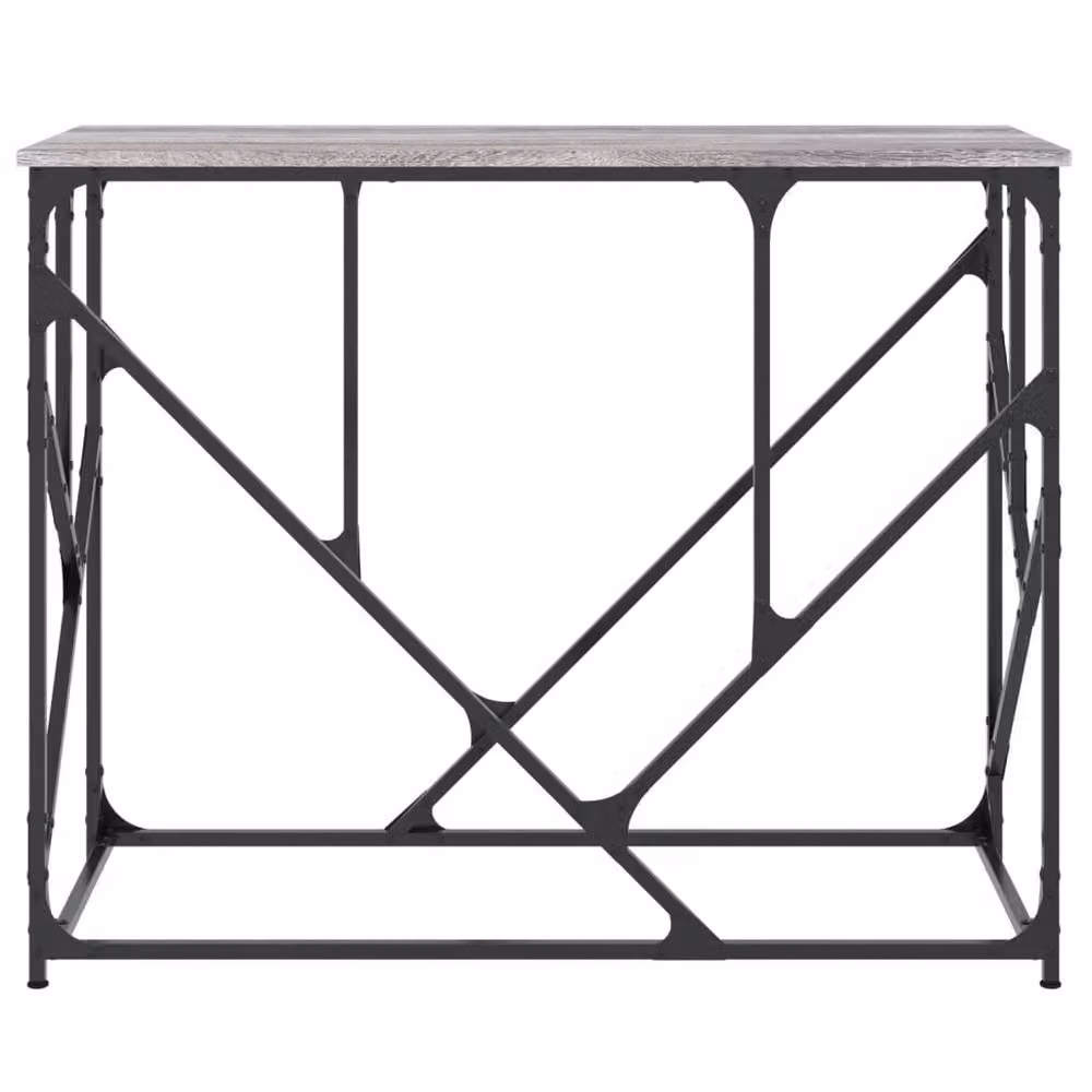 Berkfield Home Grey Sonoma Console Table, W/D/H: 100 x 40 x 80 cm – 4