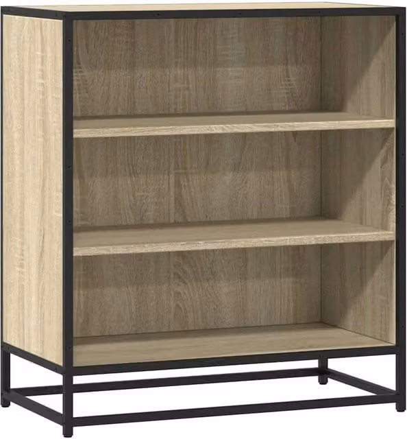 Berkfield Home Sonoma Oak Sideboard in Light Brown, W/D/H: 68 x 35 x 76 cm – 1