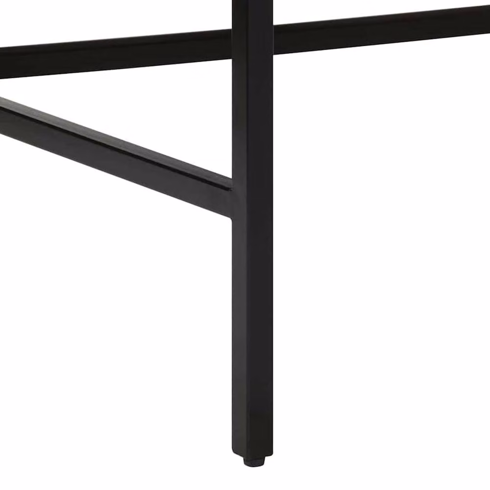 Berkfield Home Modern Mango Wood Console Table, Brown, W/D/H: 100 x 55 x 75 cm – 5